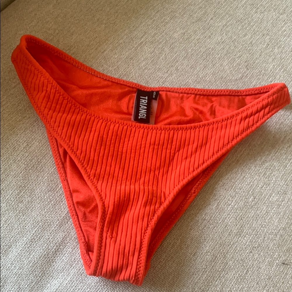 💥🍓Triangl Swimwear Red Bikini Bottoms